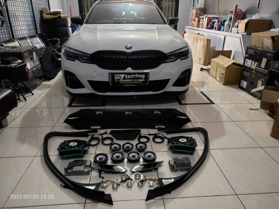 BMW G20 Bowers & wilkins Audio sound system 16 loudspeaker Upgrade ...